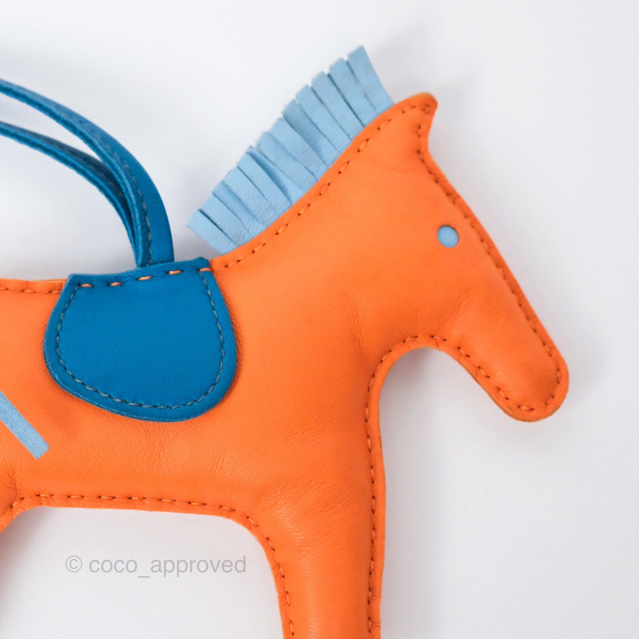 Herms Rodeo Bag Charm MM