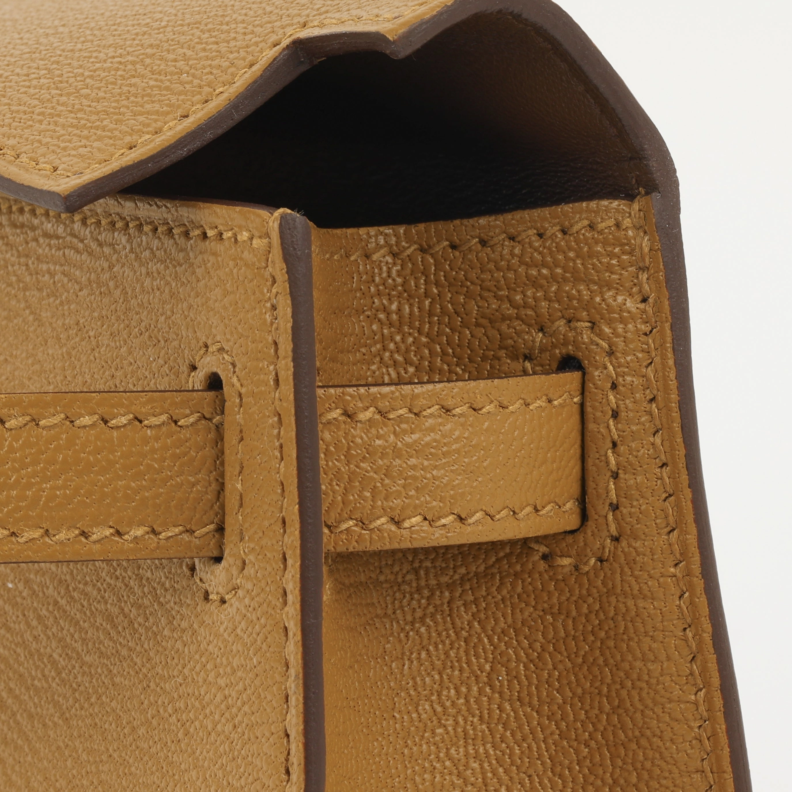 Herms Verso Mini Kelly - Caramel / Cacao (NWT)