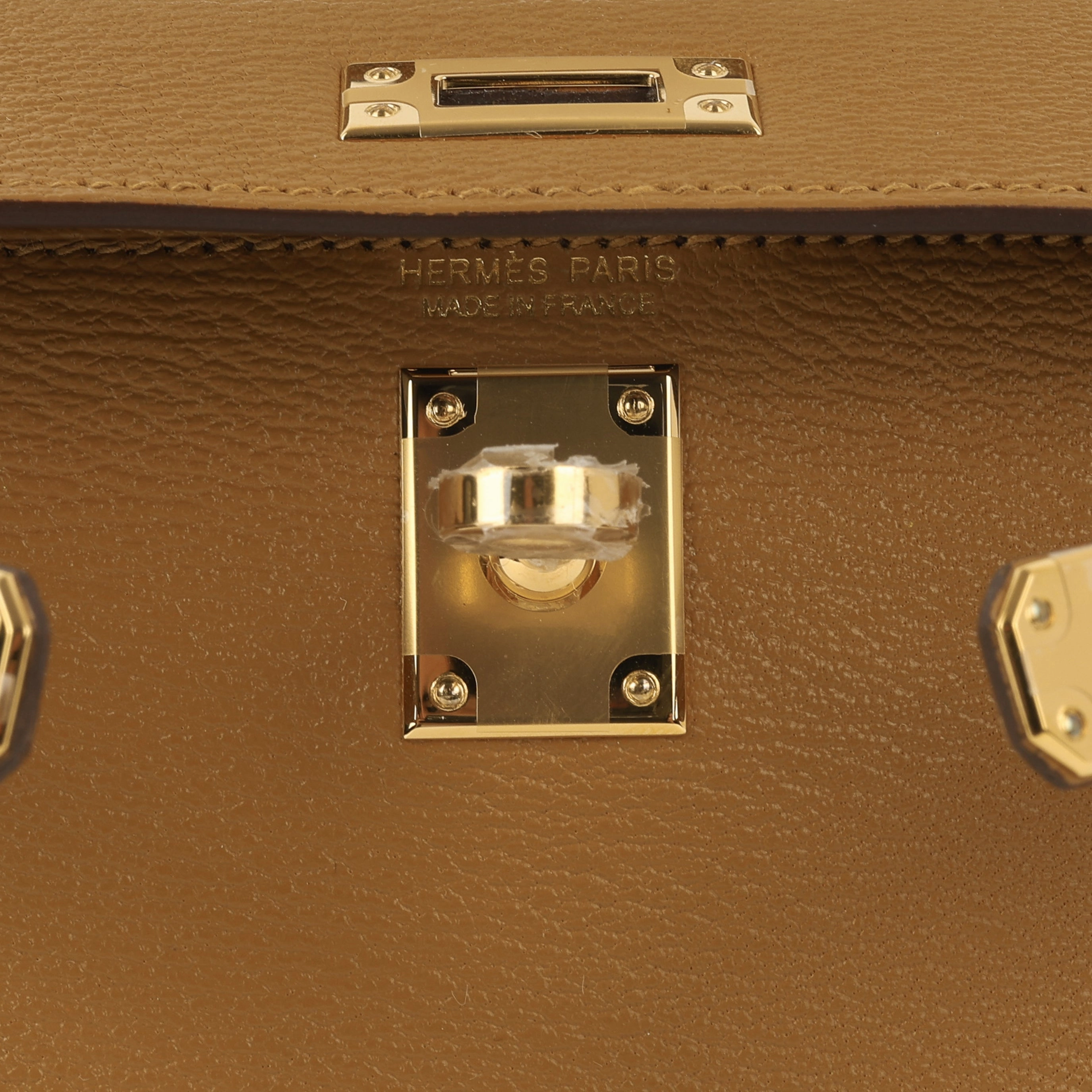 Herms Verso Mini Kelly - Caramel / Cacao (NWT)