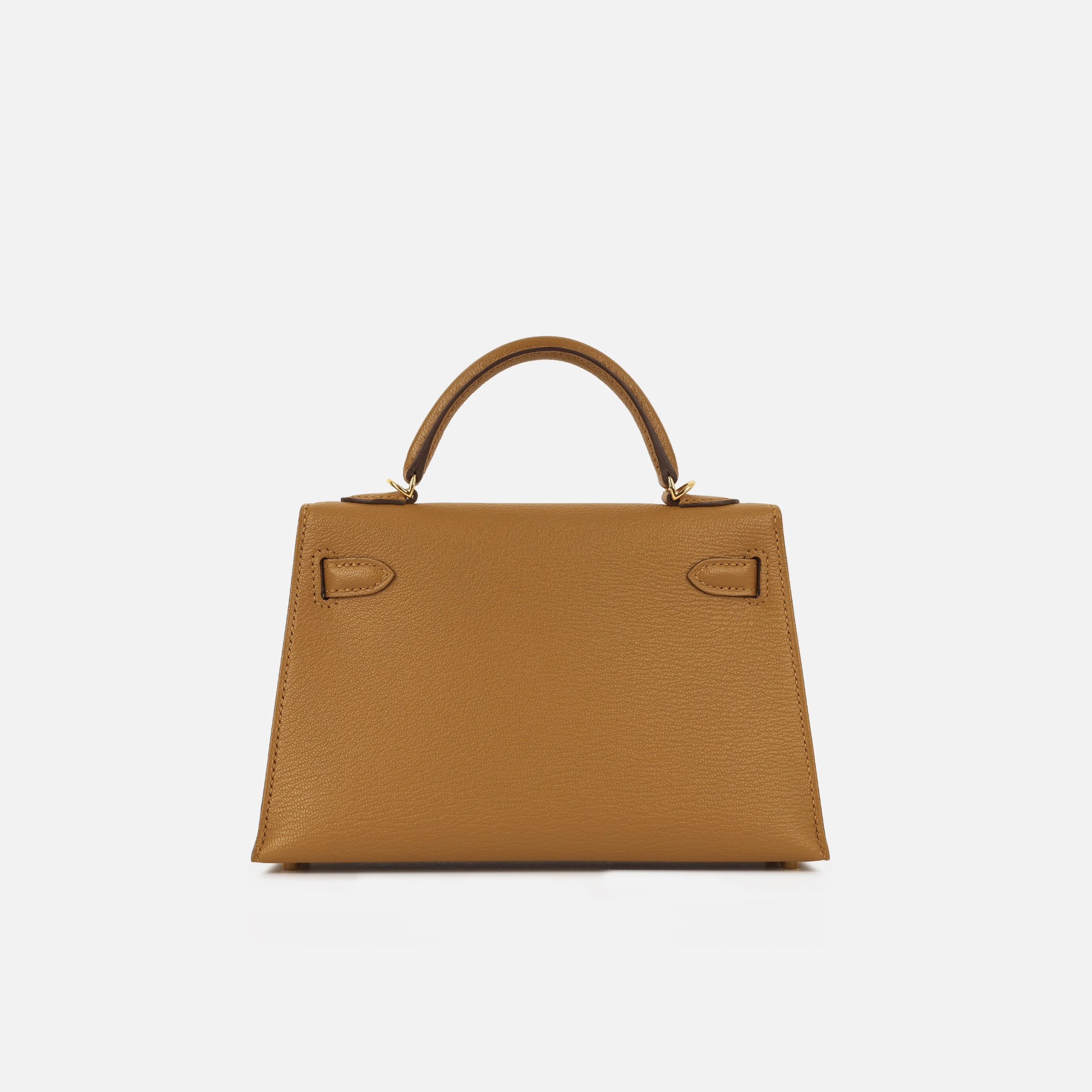 Herms Verso Mini Kelly - Caramel / Cacao (NWT)