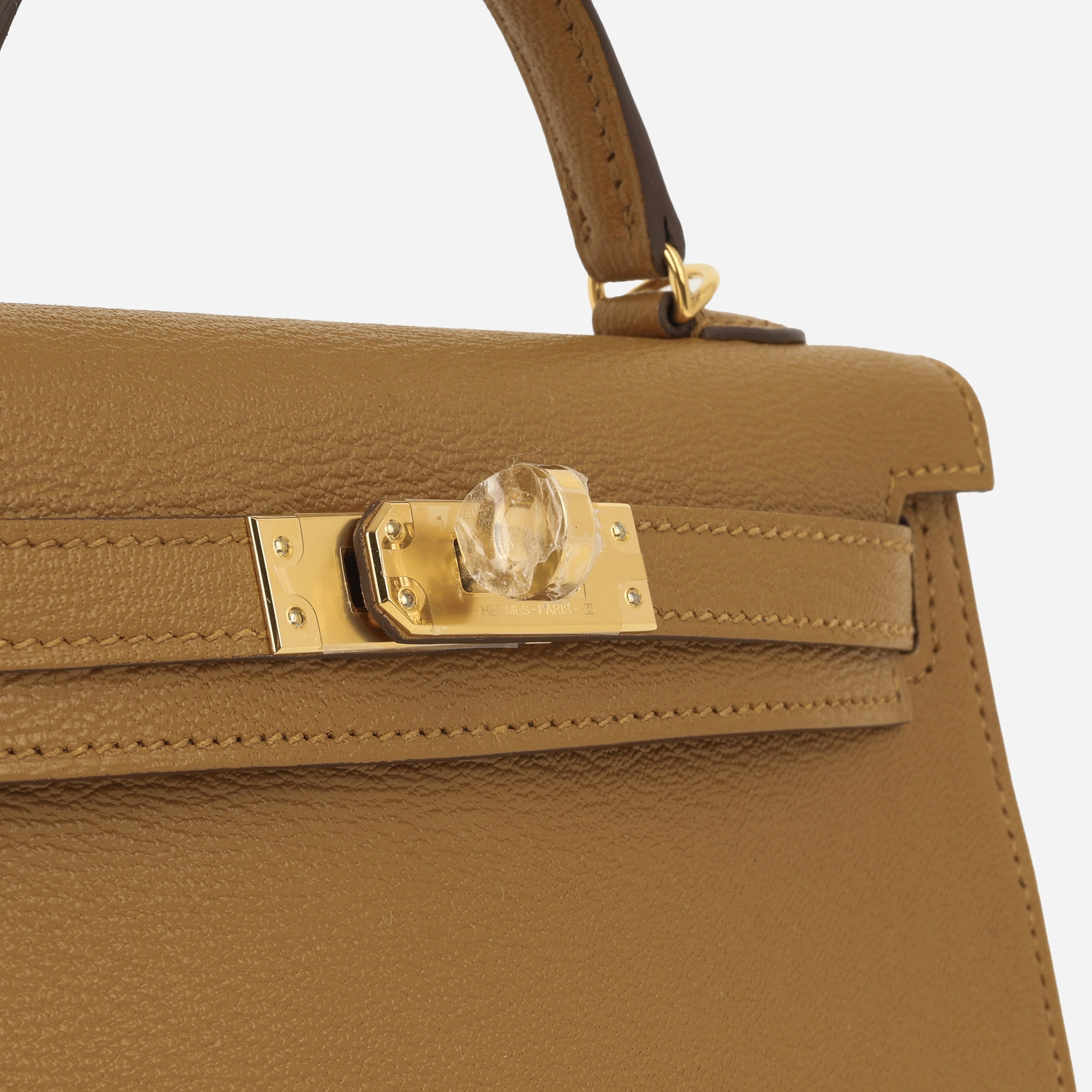 Herms Verso Mini Kelly - Caramel / Cacao (NWT)