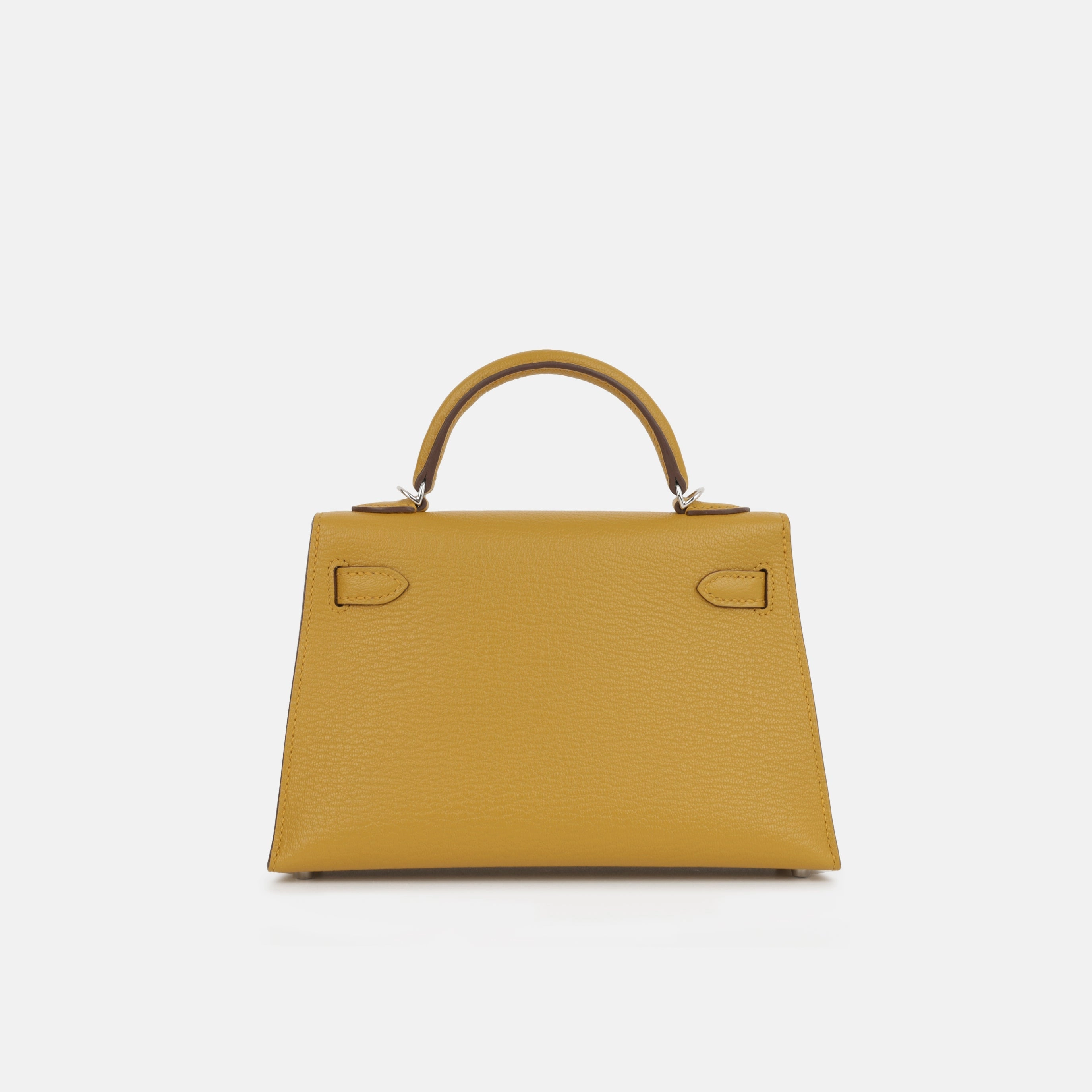 Herms Verso Mini Kelly - Gold/Jaune Ambre