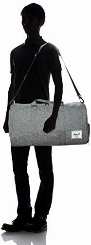 Herschel Supply Co. Novel Duffel Bag 1-Piece, Raven Crosshatch, One Size