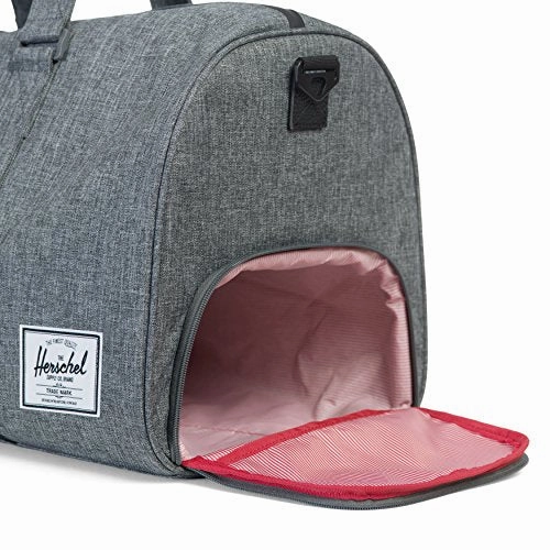 Herschel Supply Co. Novel Duffel Bag 1-Piece, Raven Crosshatch, One Size