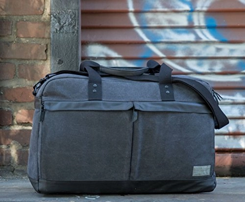 Hex Unisex Weekender Supply Charcoal Duffel Bag