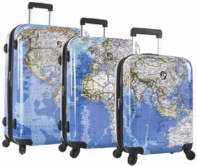Heys America Explore 3 Piece Spinner Set