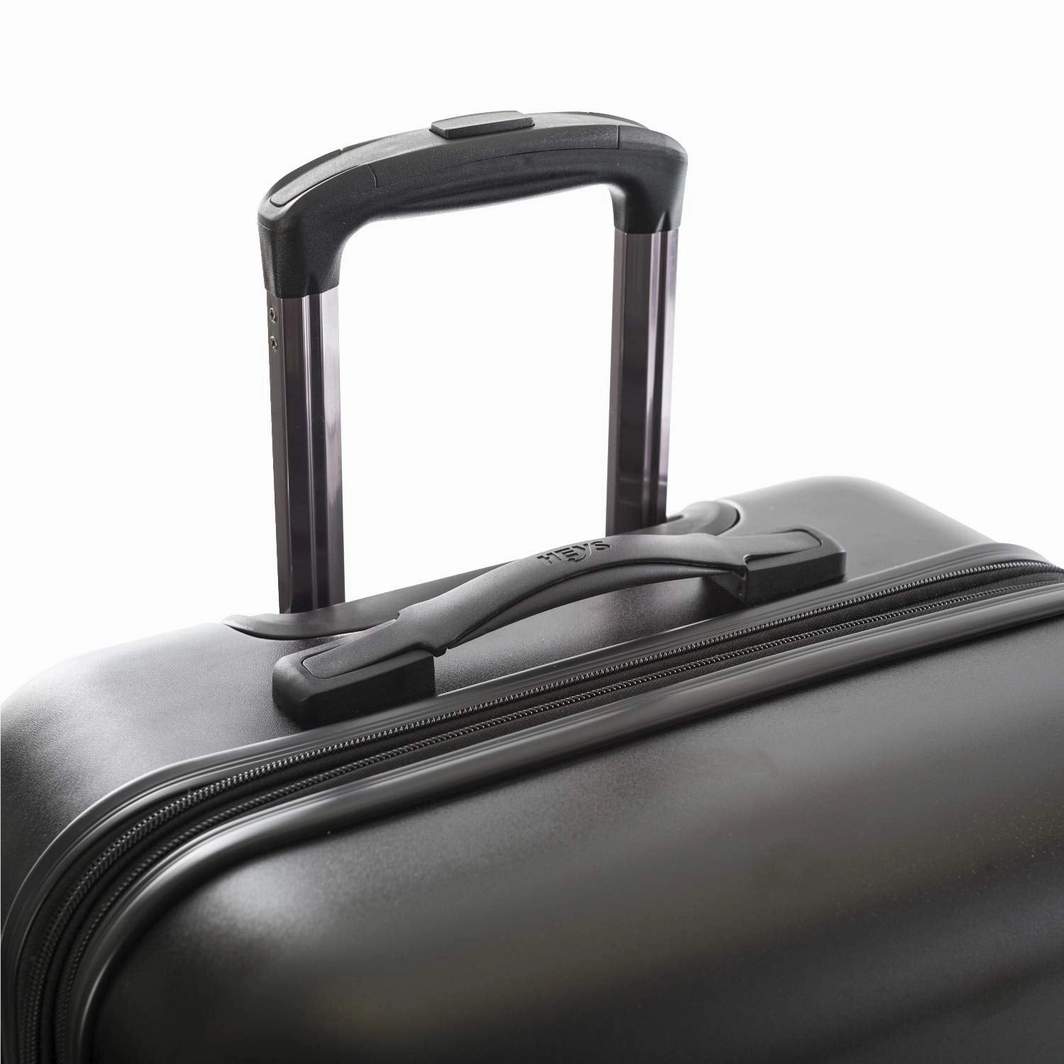 Heys America Oasis 26" Fashion Spinner Luggage With TSA Lock (Black-Gold)