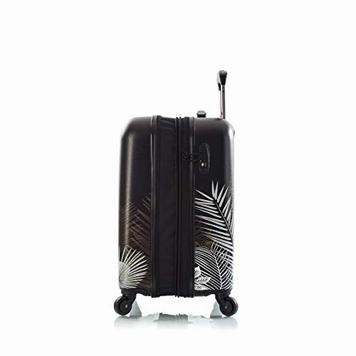 Heys America Oasis Fashion 21" Carry-on Spinner Luggage With TSA Lock (Black/Gold)