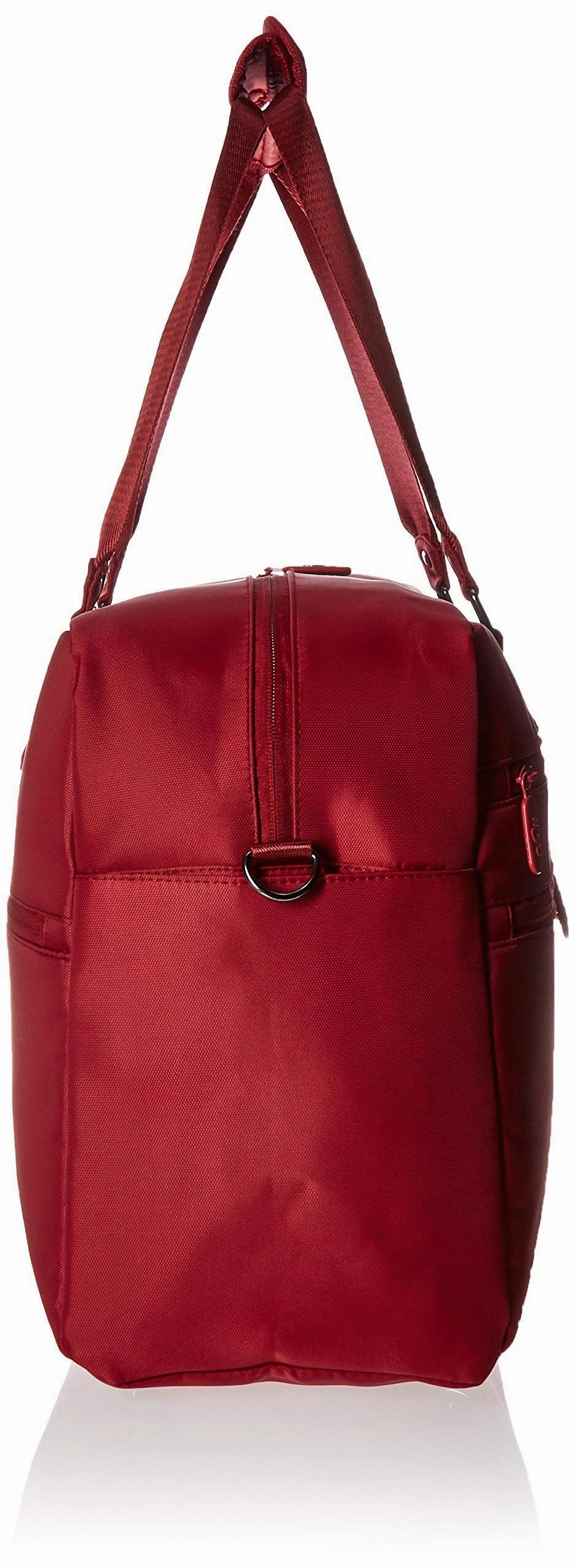 Heys America Unisex Hilite Multi-Zip Boarding Duffel with RFID Red Duffel Bag (Red)