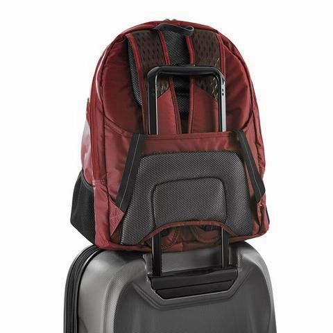 Heys International 20046-0003-00 TechPac 06 Laptop Tablet Travel Business School Bag, Red