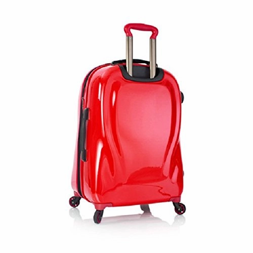 Heys Xcase 2G Atomic Tangerine 21" Carry-On Spinner Luggage, 100% Polycarbonate