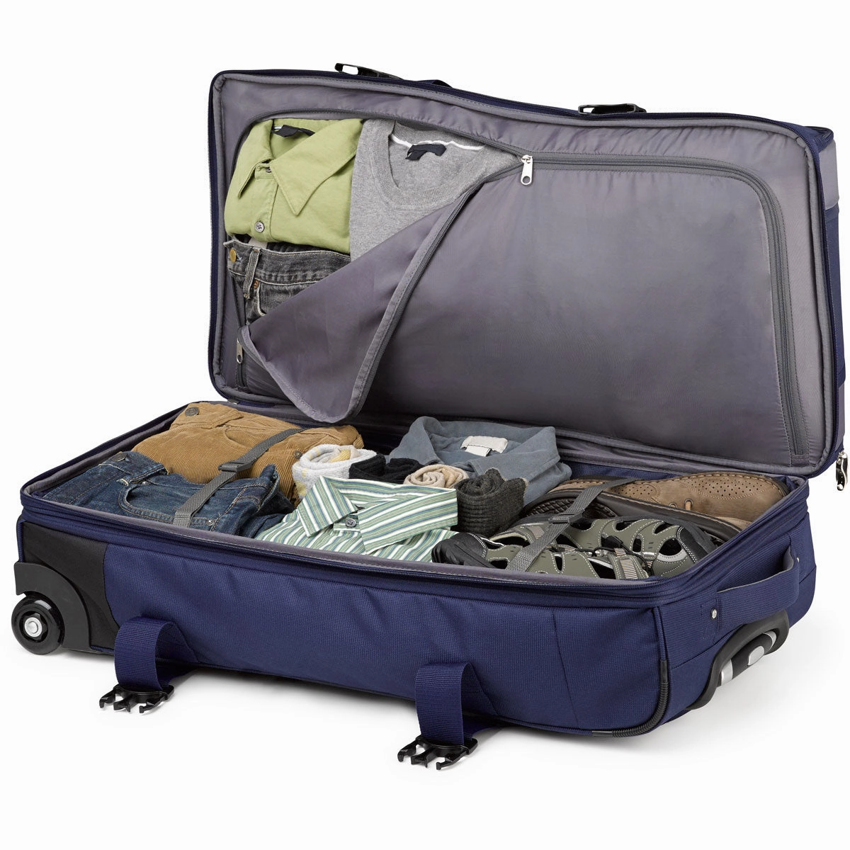 High Sierra Adventure Access 32In Wheeled Drop Bottom Duffel