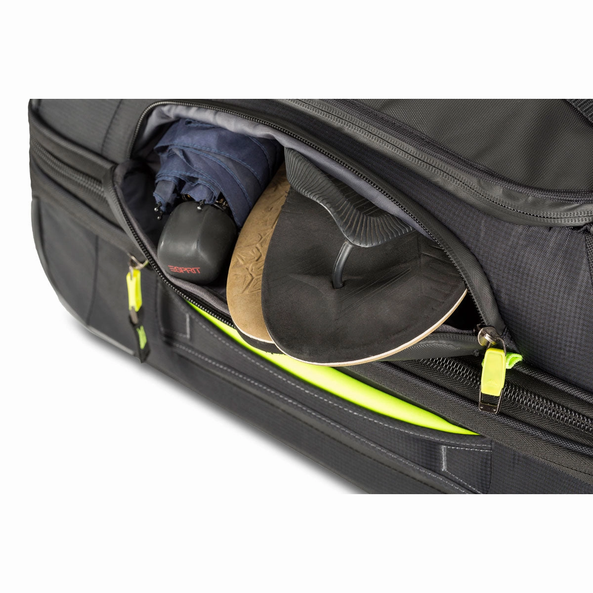 High Sierra At8 Carry On Wheeled Duffel Upright