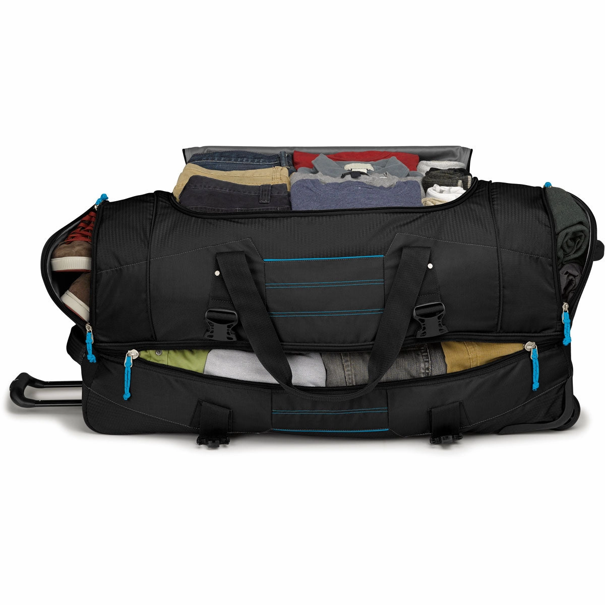 High Sierra Ultimate Access 2.0 36In Wheeled Duffel Drop Bottom Duffel