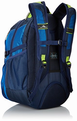 High Sierra Xbt Laptop Business Backpack, True Navy/Royal Cobalt/Chartreuse