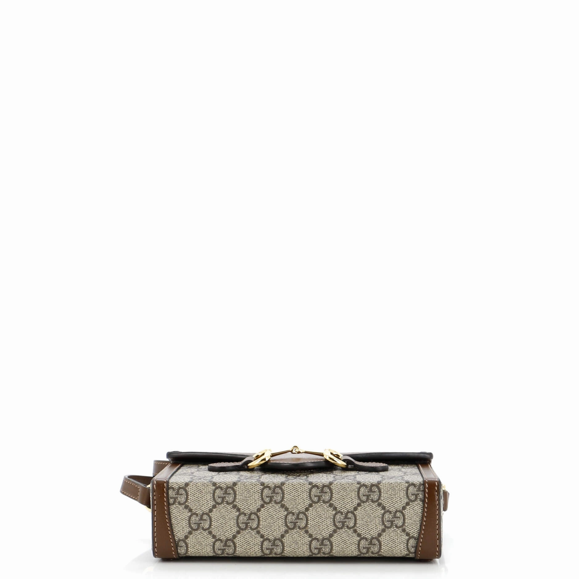 Horsebit 1955 Flap Crossbody Bag GG Coated Canvas Mini