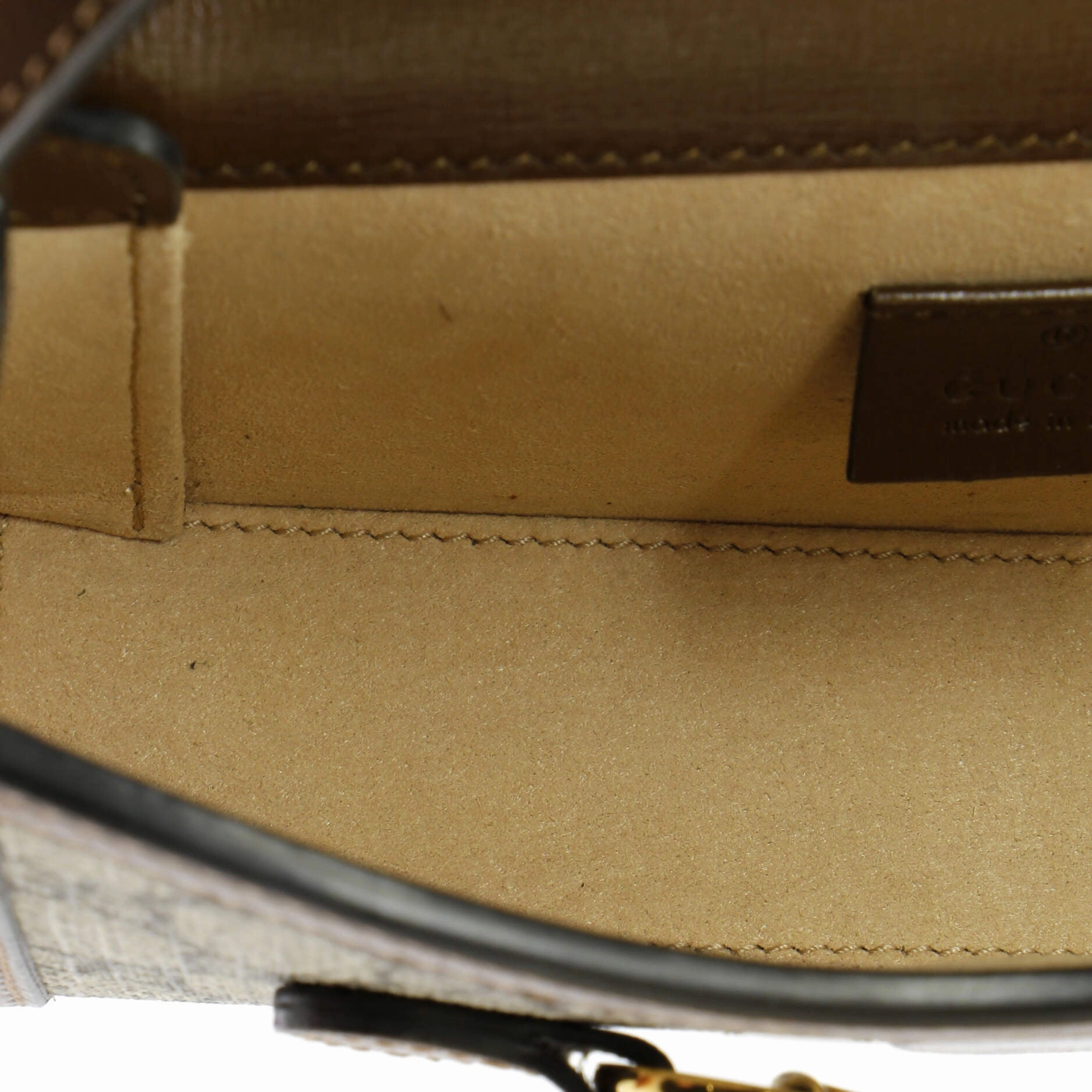 Horsebit 1955 Flap Crossbody Bag GG Coated Canvas Mini