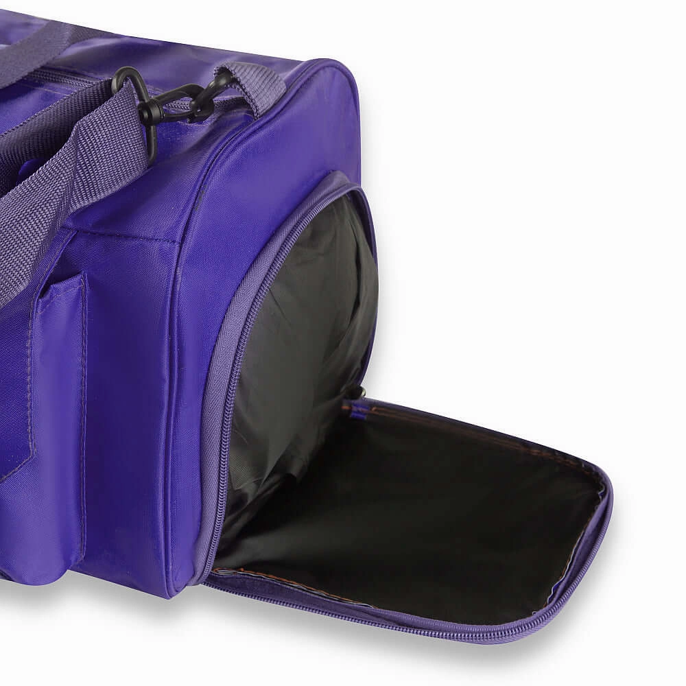 HQ PURPLE DUFFEL BAG