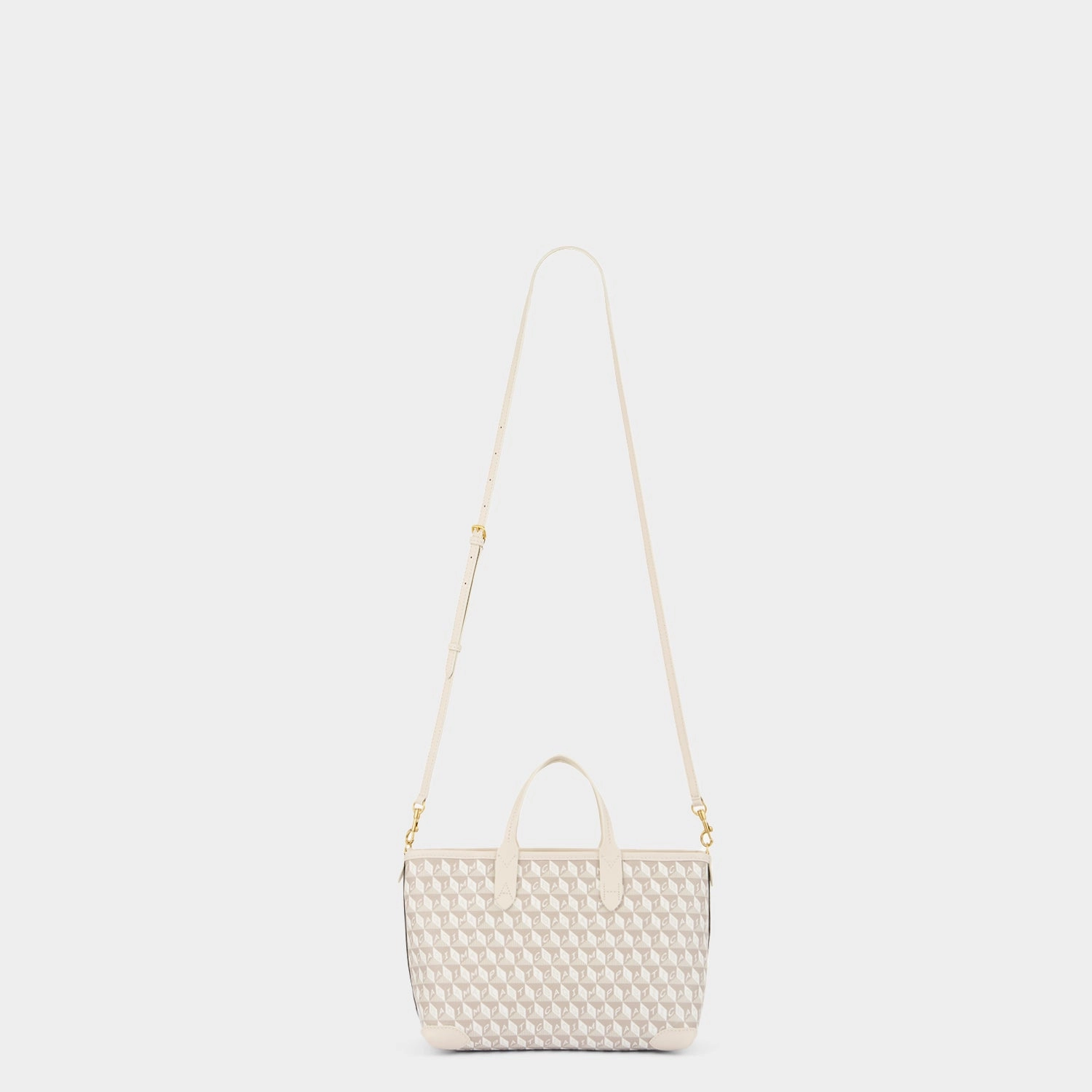 I Am A Plastic Bag XS Zipped Motif Cross-body Tote