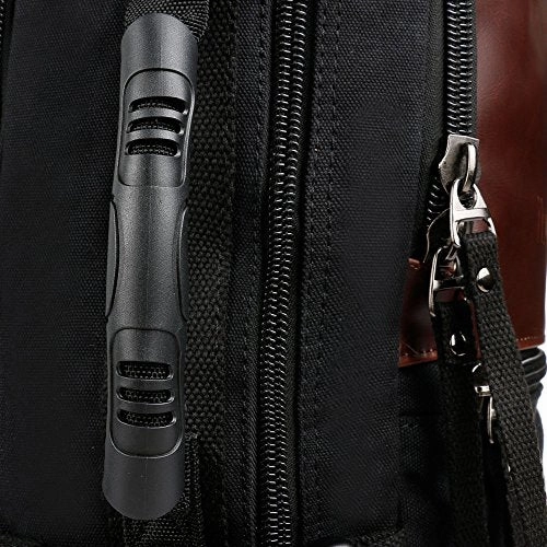 Ibagbar Canvas Backpack Travel Bag Hiking Bag Rucksack Duffel Bag Laptop Backpack Computer Bag