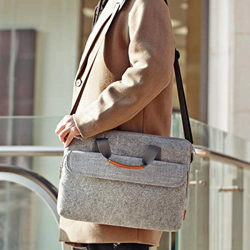 Inateck 15-15.6 Inch Laptop Shoulder Bag Carrying Case Briefcase Compatible Asus/Dell/HP/Lenovo