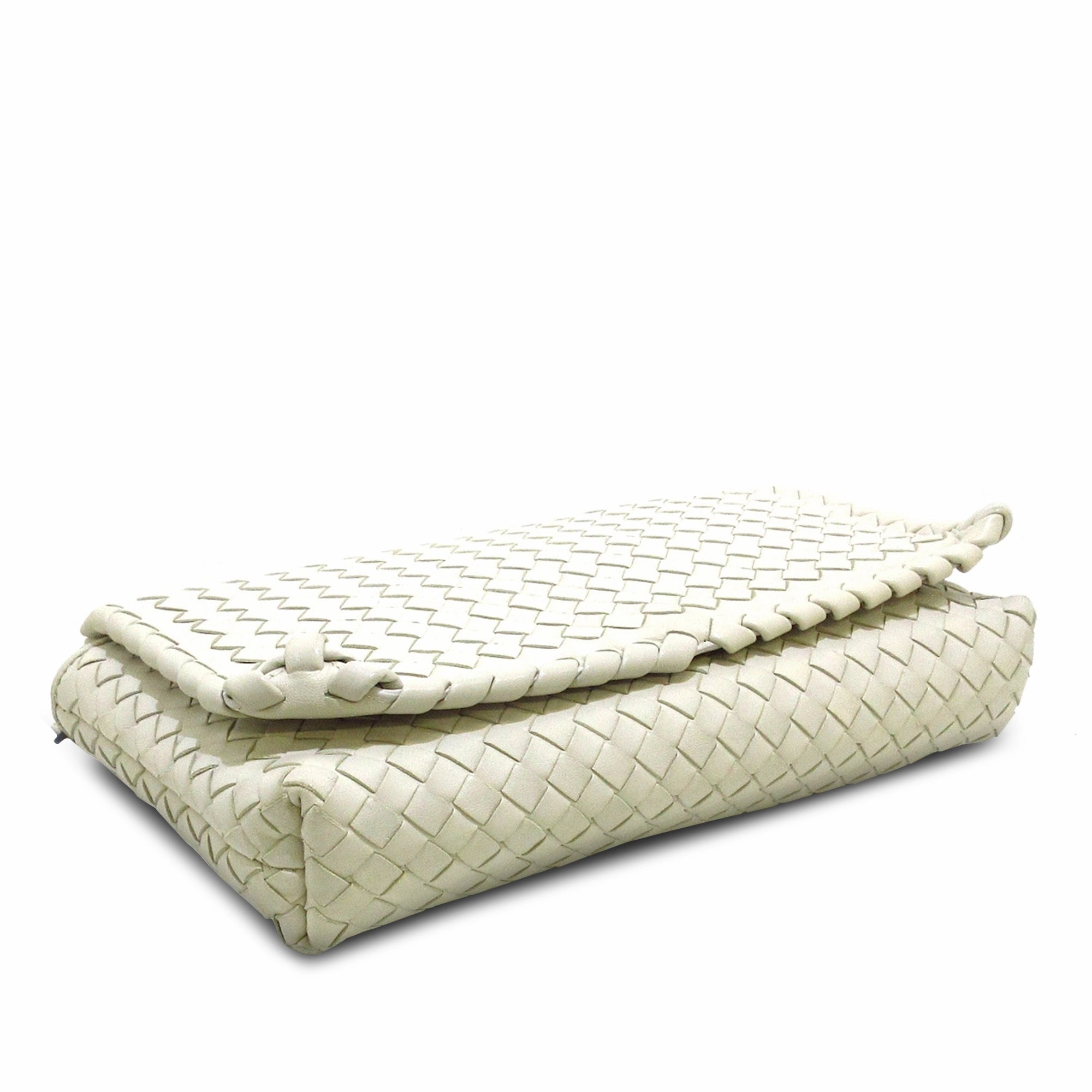 Intrecciato Flap Crossbody Bag