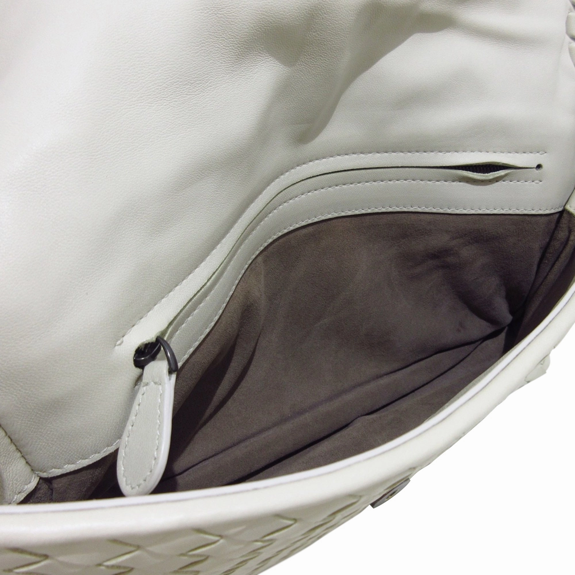 Intrecciato Flap Crossbody Bag