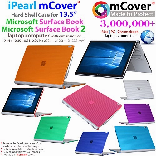 Ipearl Mcover Hard Shell Case For 13.5-Inch Microsoft Surface Book Computer (Clear)