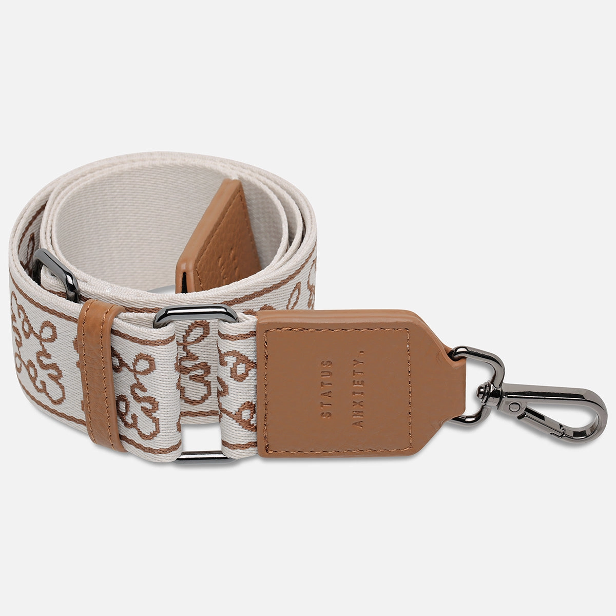 Jacquard Strap Medium - Camel