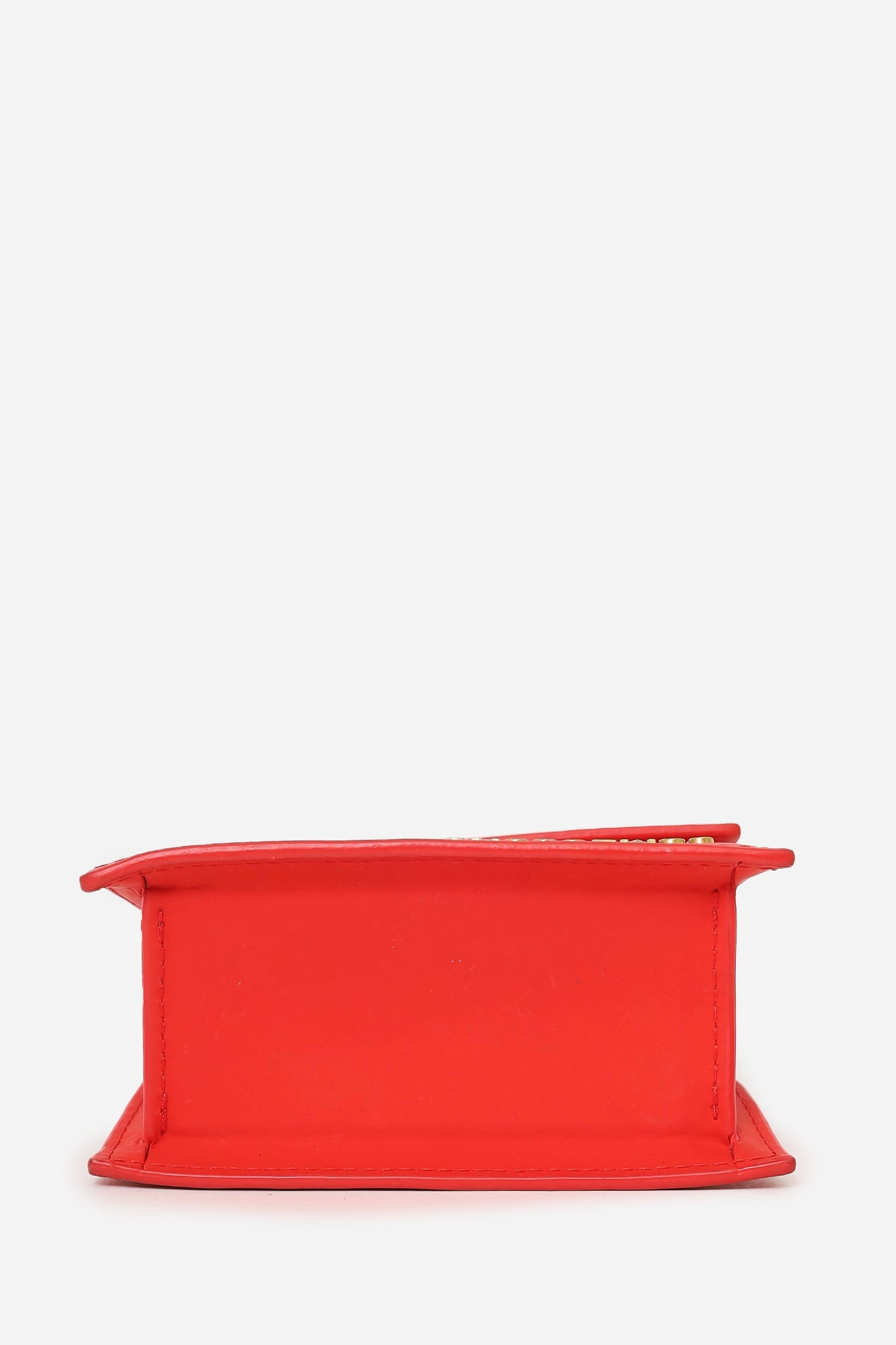 Jacquemus red Leather Le Chiquito Mini Top Handle with Strap