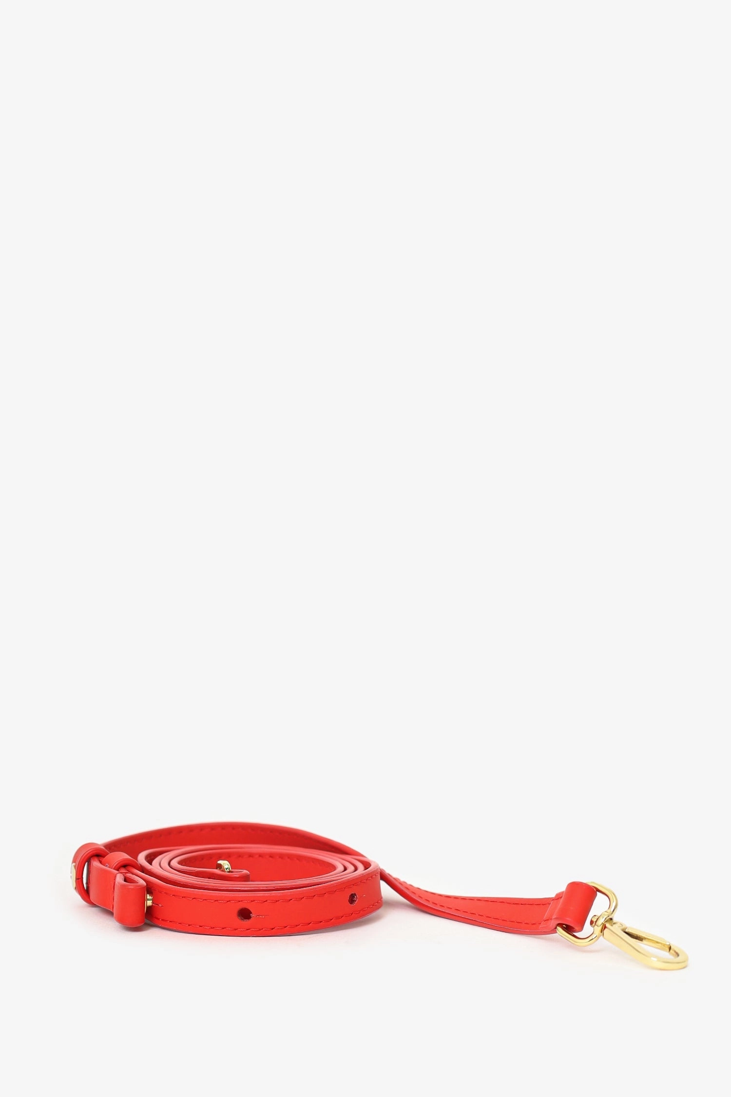 Jacquemus red Leather Le Chiquito Mini Top Handle with Strap