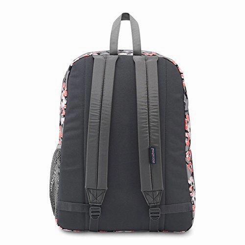 JanSport Digibreak Laptop Backpack - Coral Sparkle Pretty Posey
