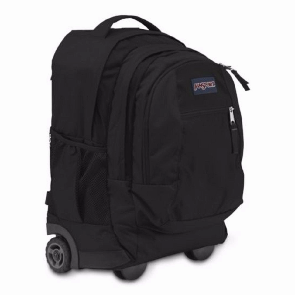 JanSport Driver 8 Core Series Wheeled Backpack (All Black)