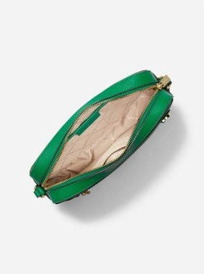 Jet Set Large Saffiano Leather Crossbody Bag