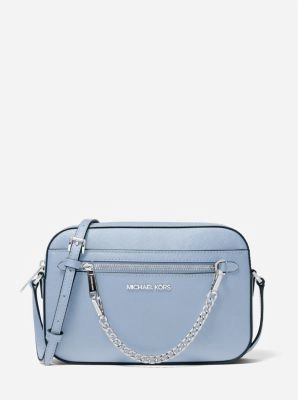 Jet Set Large Saffiano Leather Crossbody Bag