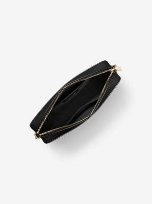 Jet Set Large Saffiano Leather Crossbody Bag