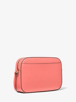 Jet Set Large Saffiano Leather Crossbody Bag