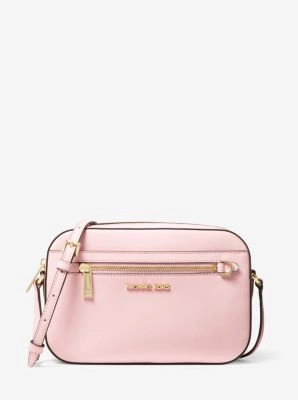 Jet Set Large Saffiano Leather Crossbody Bag