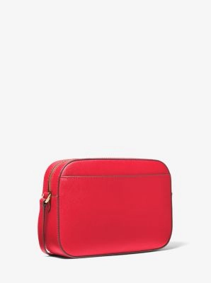 Jet Set Large Saffiano Leather Crossbody Bag