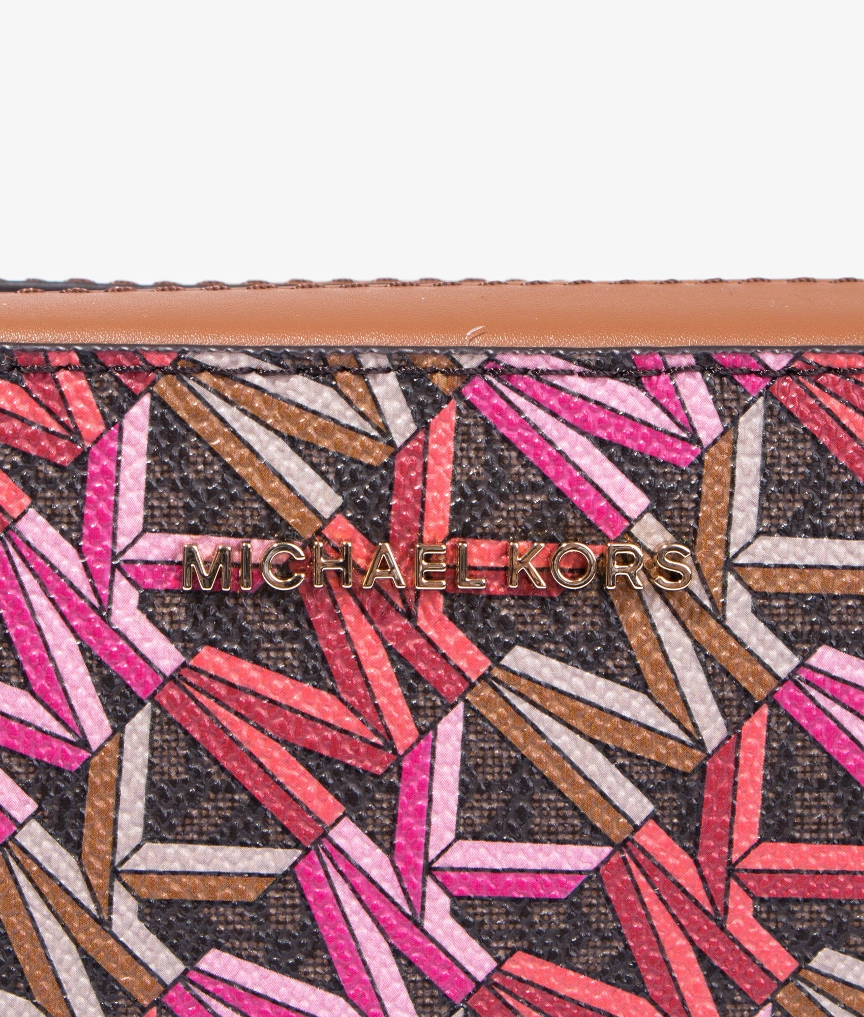 Jet set logo print camera bag