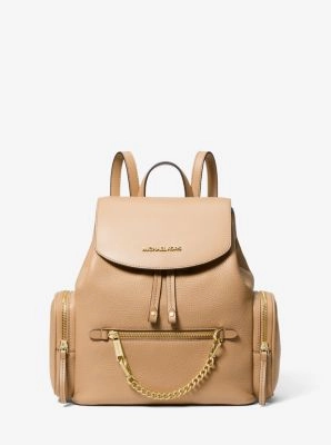 Jet Set Medium Pebbled Leather Backpack