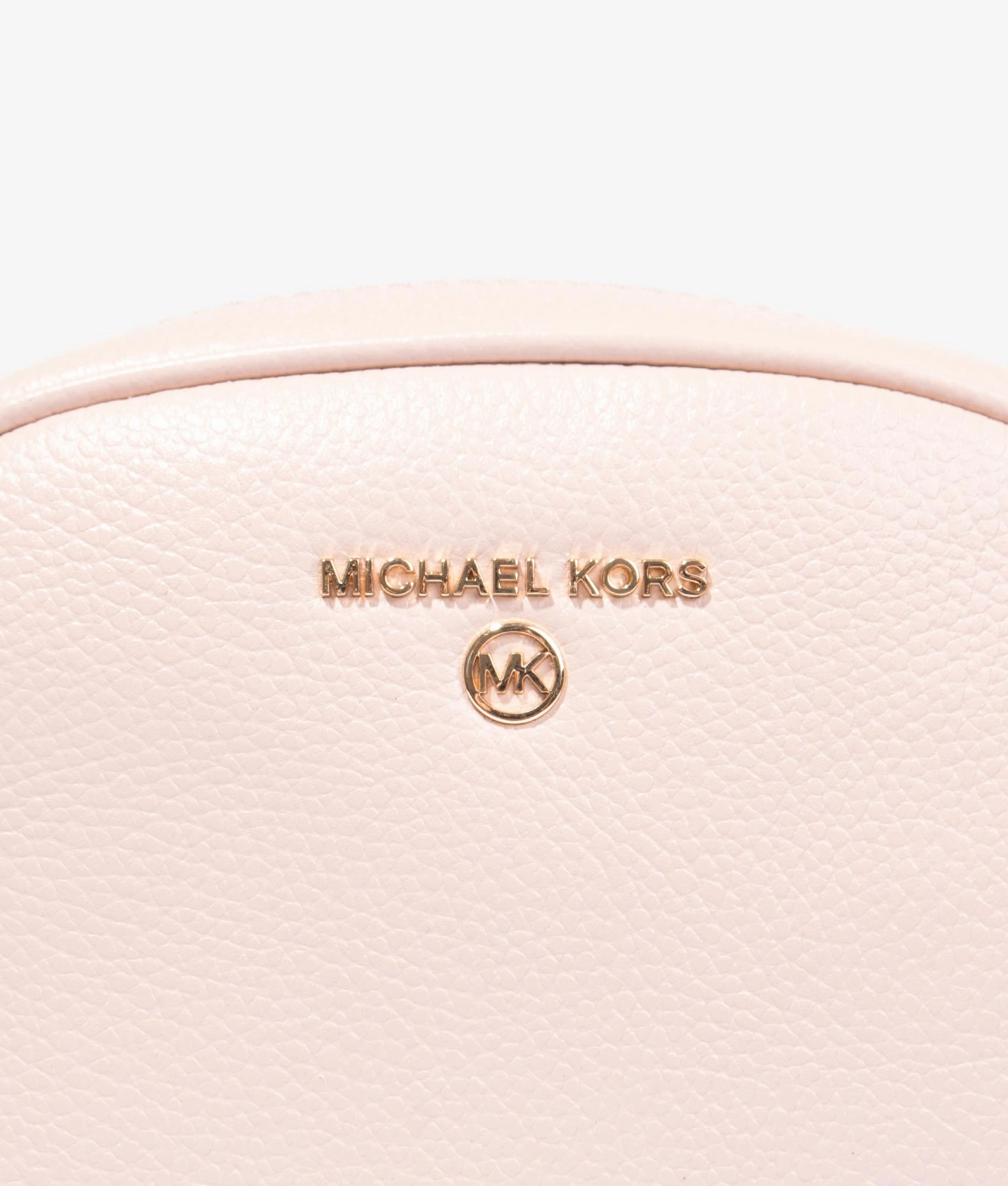 Jet set oval camera crossbody in soft pink