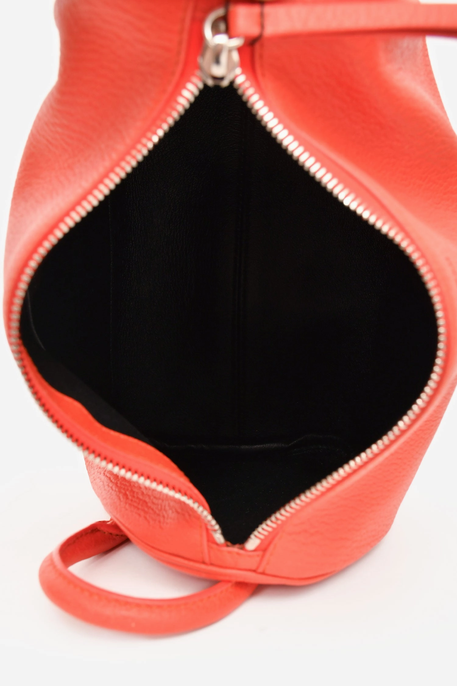 Jil Sander Orange Leather Crossbody