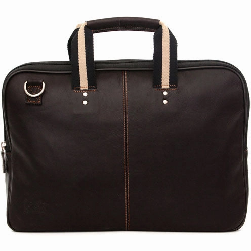 Jill-E Designs Jack Savoy 13In Leather Laptop Portfolio