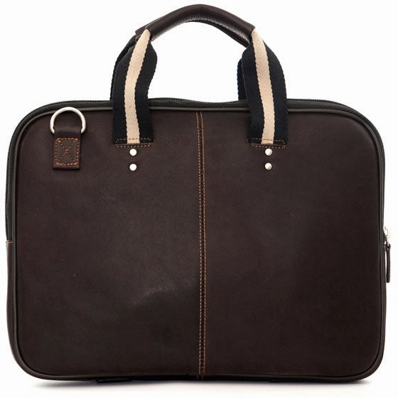 Jill-E Designs Jack Savoy 13In Leather Laptop Portfolio