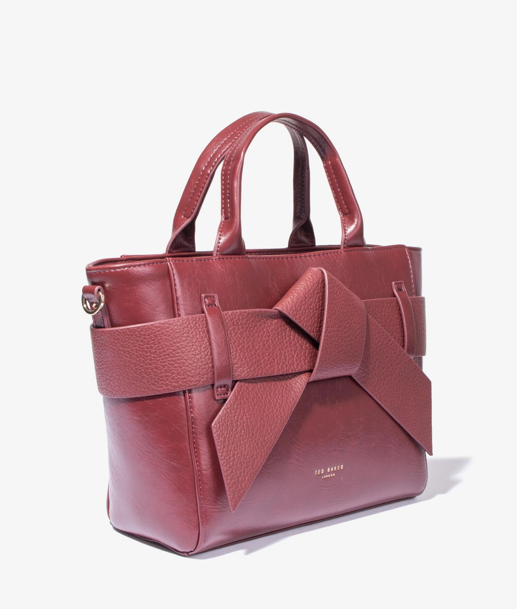 Jimsa PU crossbody in deep purple
