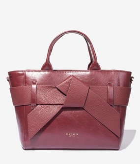 Jimsa PU crossbody in deep purple