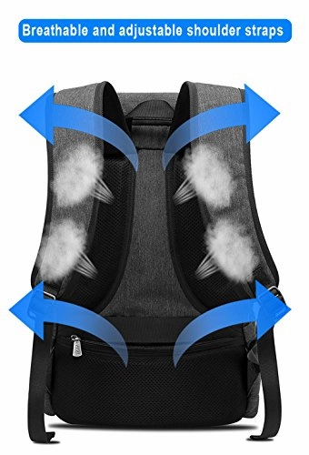 Kaka Laptop Backpack Computer Backpack Lightweight Water Resistant Backpack For 15.6-Inch Laptop