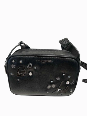 Karl Lagerfeld Crossbody Black Handbag