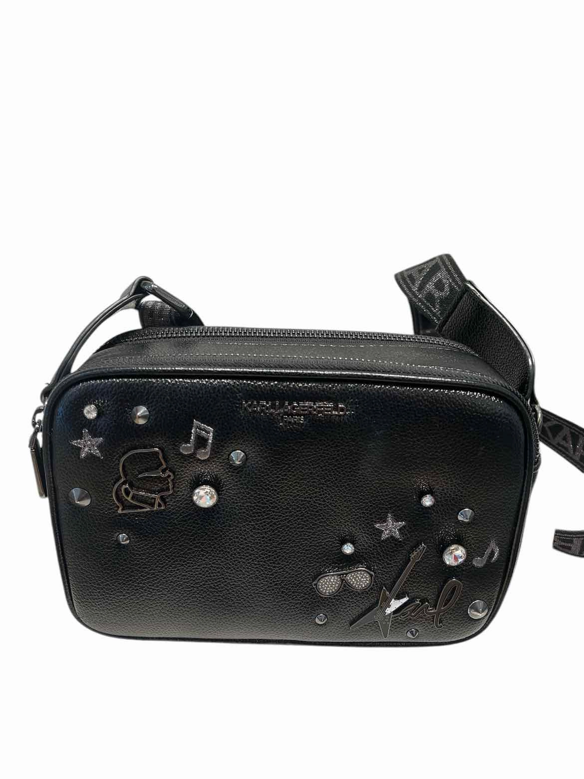 Karl Lagerfeld Crossbody Black Handbag